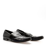 Mocassim-Louis-Vuitton-Monograma-Couro-Preto