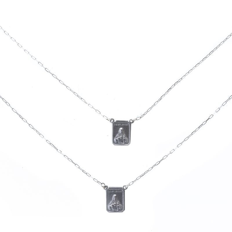 Escapulario-Mini-Ouro-Branco