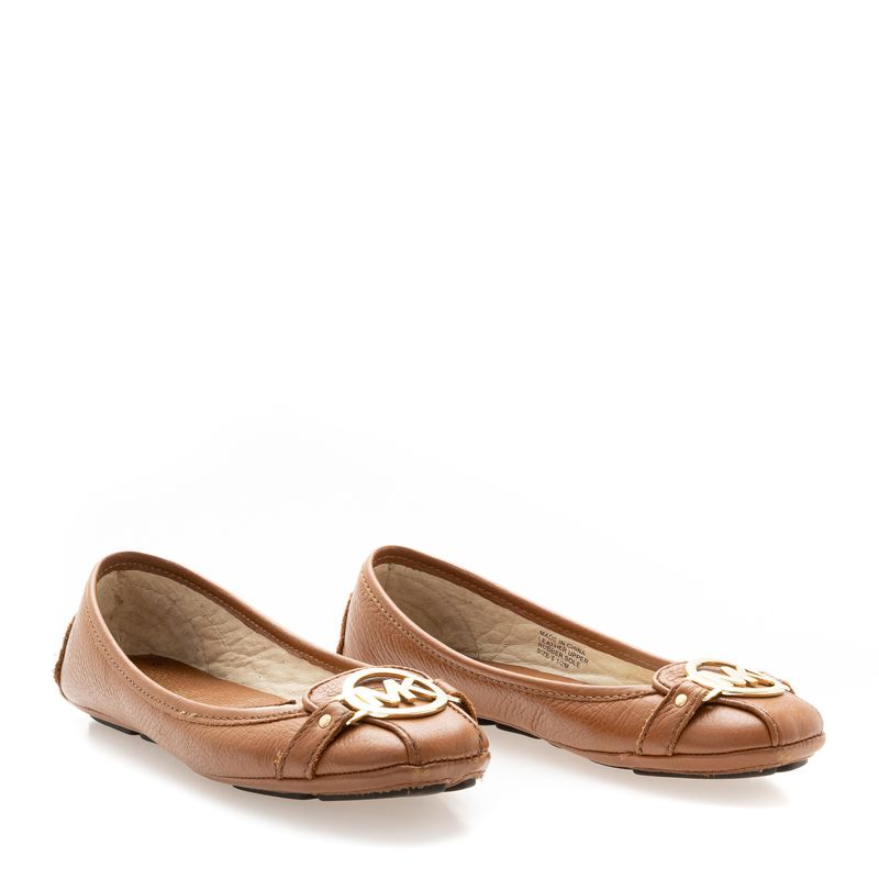 Sapatilha-Michael-Kors-Couro-Caramelo