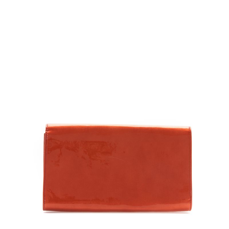 Clutch-Belle-de-Jour-Saint-Laurent-Verniz-Laranja