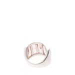 Anel-Swarovski-Prateado-Pedra-Rosa