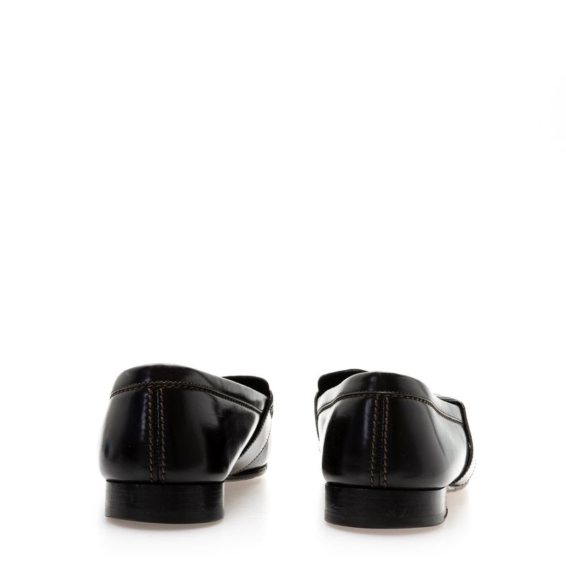 Mocassim-Louis-Vuitton-Monograma-Couro-Preto