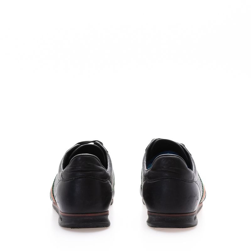 Tenis-Gucci-Guccissima-Monograma-Preto-com-Fita