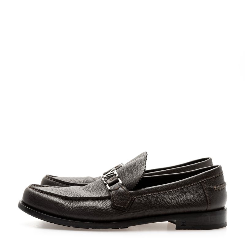 Loafer-Major-Louis-Vuitton-Couro-Marrom