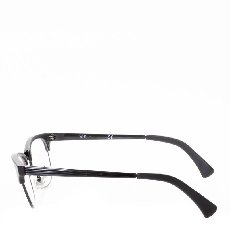 Oculos-Ray-Ban-Clubmaster-De-Grau-Preto-Fosco