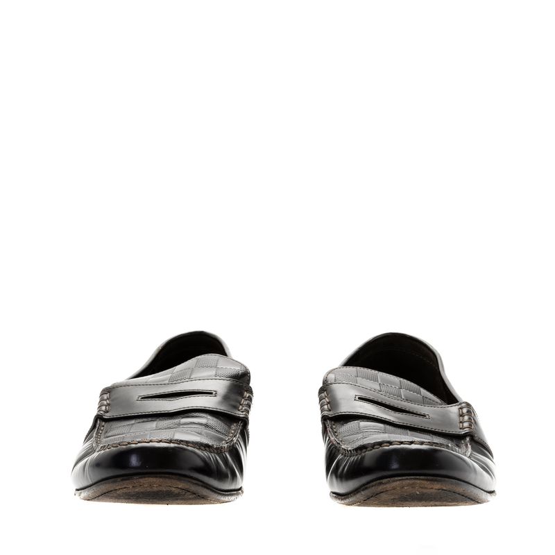 Mocassim-Louis-Vuitton-Monograma-Couro-Preto