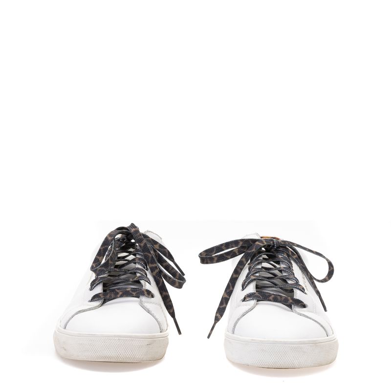Tenis-Saint-Laurent-Couro-Branco-Animal-Print