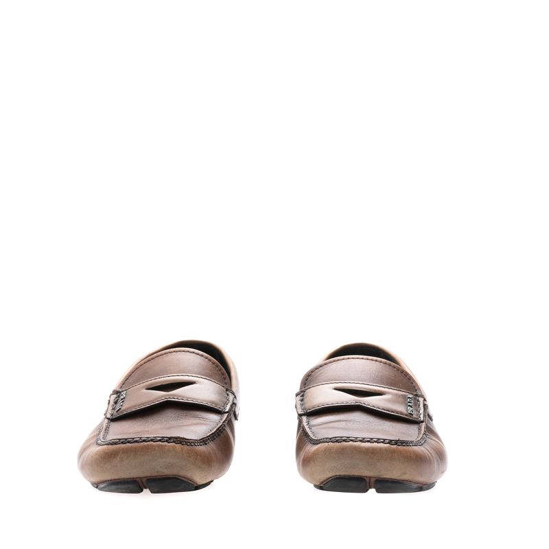 Mocassim-Prada-Couro-Marrom
