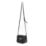 Bolsa-Rockstud-Valentino-Couro-Preto