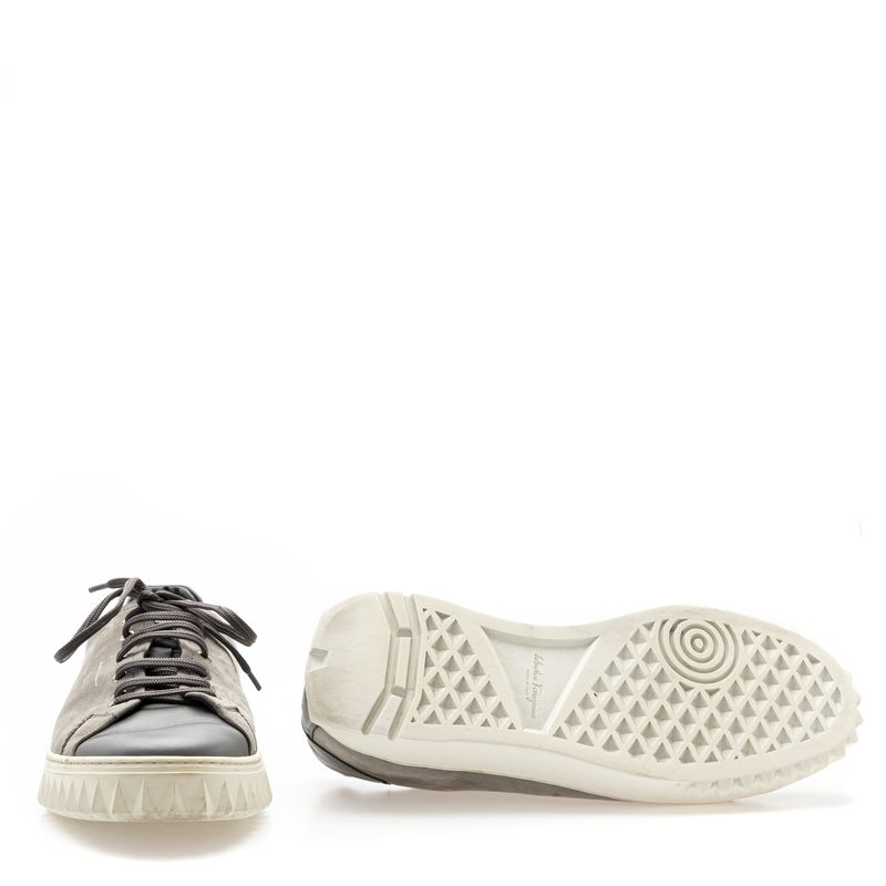 Tenis-Salvatore-Ferragamo-Camurca-Cinza