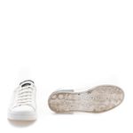 Tenis-Dolce---Gabbana-Couro-Branco-com-Costura-Vermelha