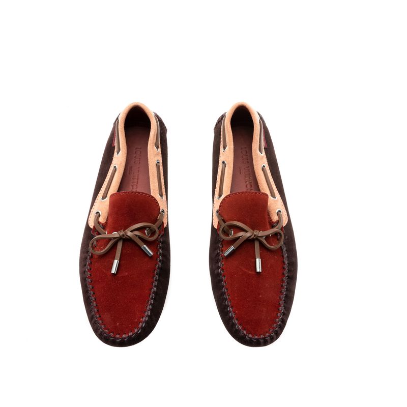 Mocassim-Arizon-Louis-Vuitton-Tricolor-Camurca