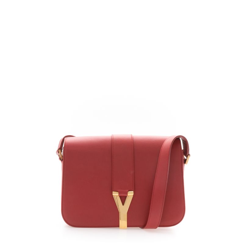 Bolsa-Saint-Laurent-Classic-Y-Crossbody-Vermelha