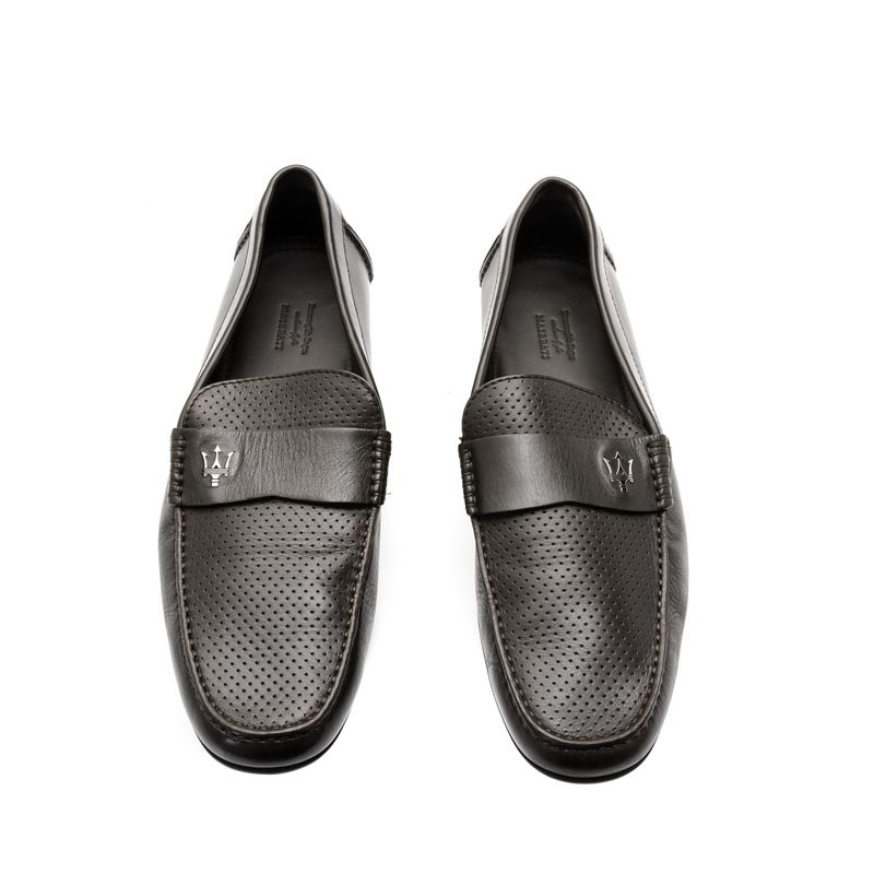 Mocassim-Ermenegildo-Zegna-Couro-Marrom