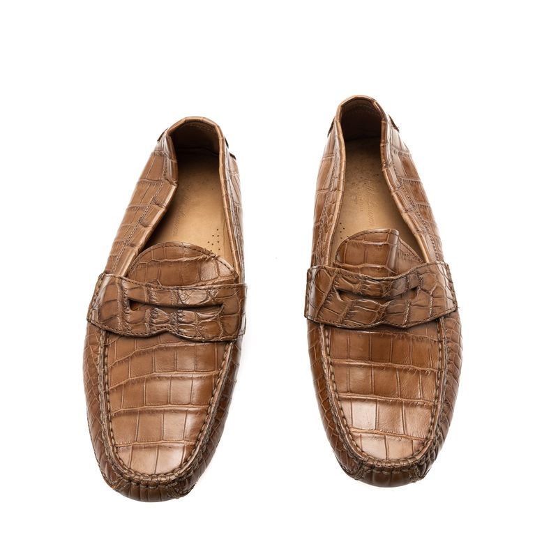 Mocassim-Ralph-Lauren-Croco-Caramelo