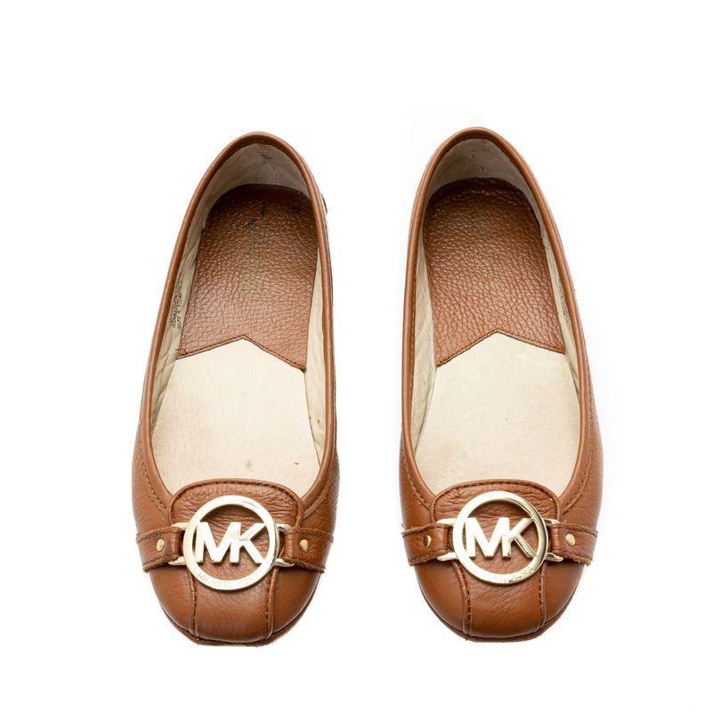 Sapatilha-Michael-Kors-Couro-Caramelo