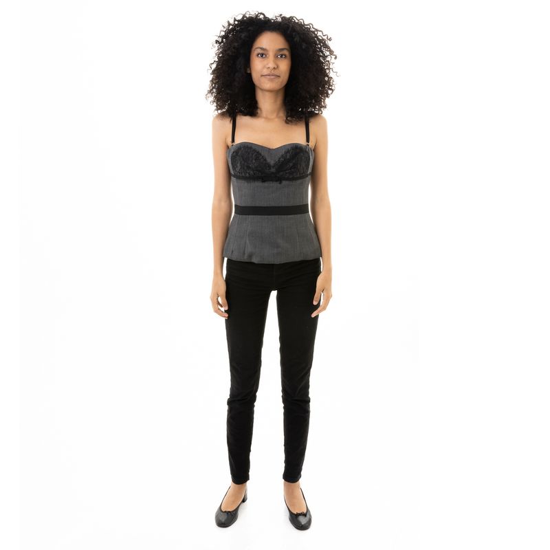 Corselet-Dolce---Gabbana-Preto-e-Renda