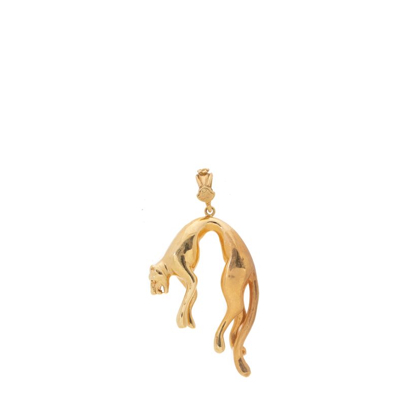 Pingente-Pantera-Ouro