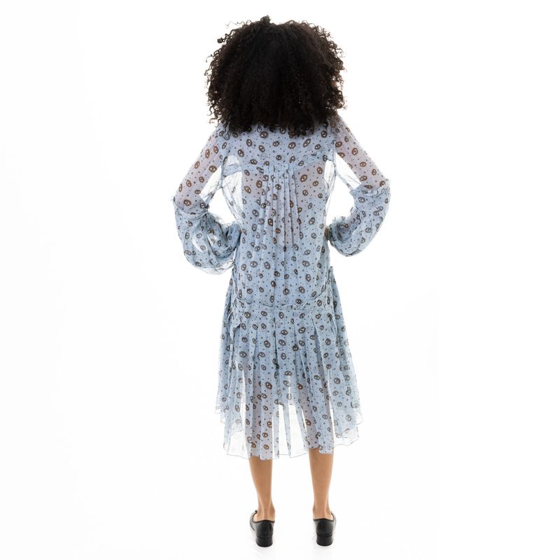 Vestido-Cris-Barros-Azul-Estampa-Olho