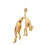 Pingente-Pantera-Ouro