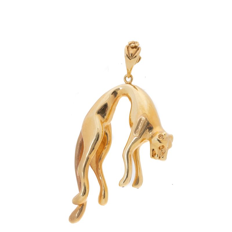 Pingente-Pantera-Ouro