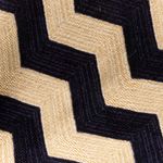 Gravata-Giorgio-Armani-Listrada-Preto-e-Bege-Vintage