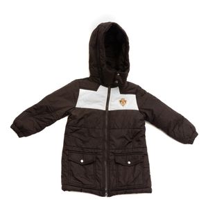 Casaco Infantil Gucci Nylon Marrom e Off White