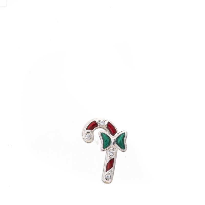 Broche-Swarovski-Bengala-Natal-Prateado