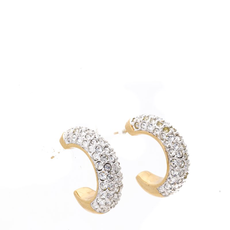 Brinco-Swarovski-Meia-Argola-Dourada-com-Strass