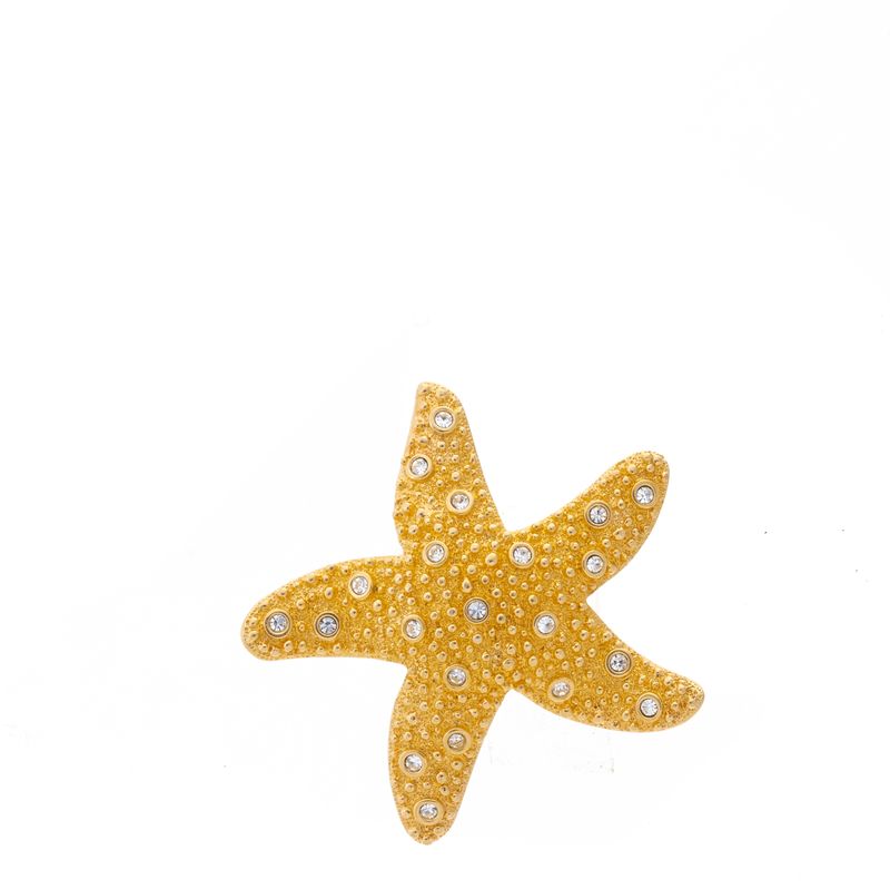 Broche-Swarovski-Dourado-Estrela-do-Mar