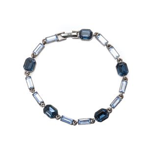 Pulseira Givenchy Chumbo Pedras Azul Escuro