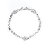 Pulseira-Givenchy-Prateada-com-Strass
