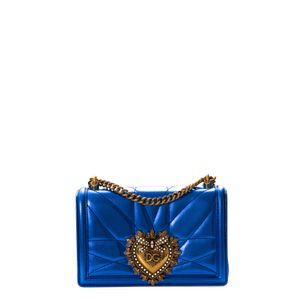Bolsa Dolce & Gabbana Devotion Azul Metálico