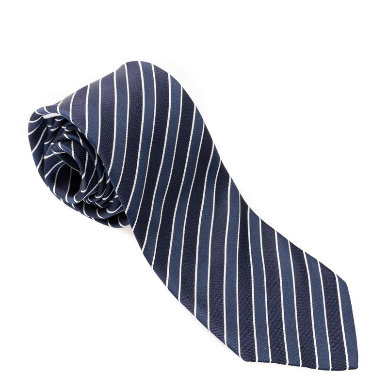 Gravata-Armani-Collezioni-Azul-Marinho-Listrado