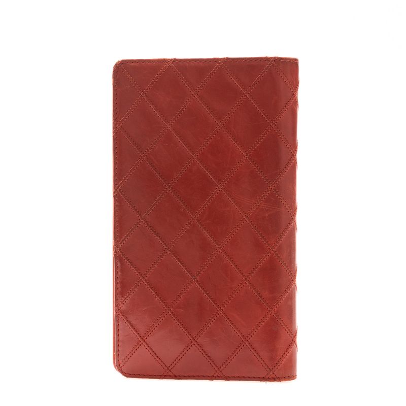 Carteira-Chanel-Vermelha-Comprida