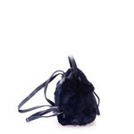 Mochila-Swarovski-Faux-Fur-Azul-Marinho