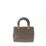 Bolsa-Christian-Dior-Lady-Dior-Cinza-Studded