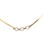 Colar-Givenchy-Dourado-com-Pedras-Furtacor-e-Strass-Rosa