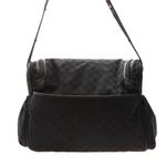 Bolsa-Gucci-Diaper-Bag-Preta-Monograma
