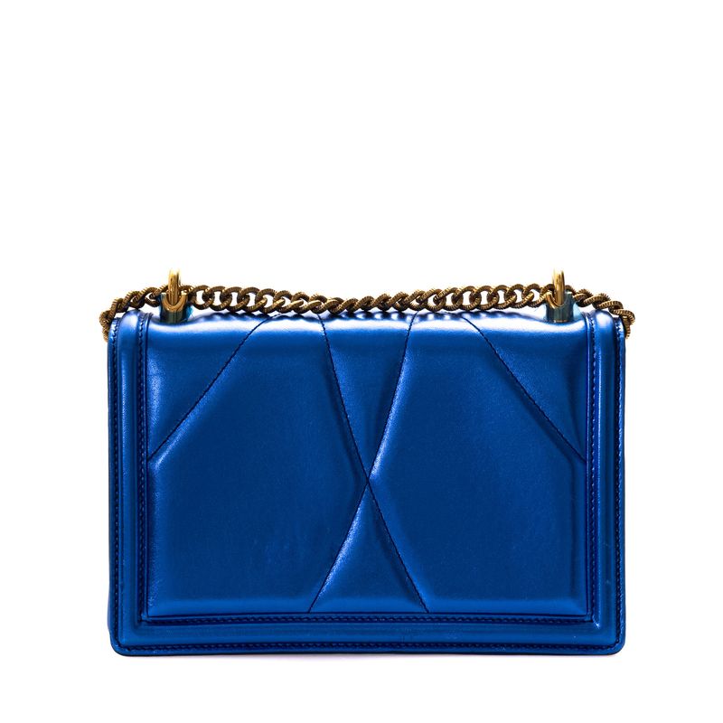 Bolsa-Dolce---Gabbana-Devotion-Azul-Metalico