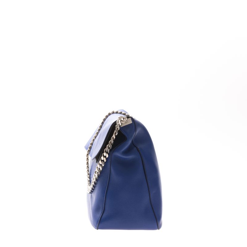 Bolsa-Celine-Gourmette-Azul