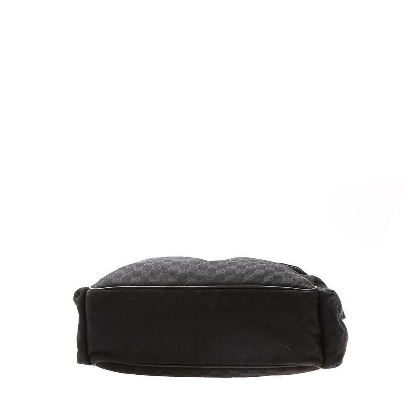 Bolsa-Gucci-Diaper-Bag-Preta-Monograma