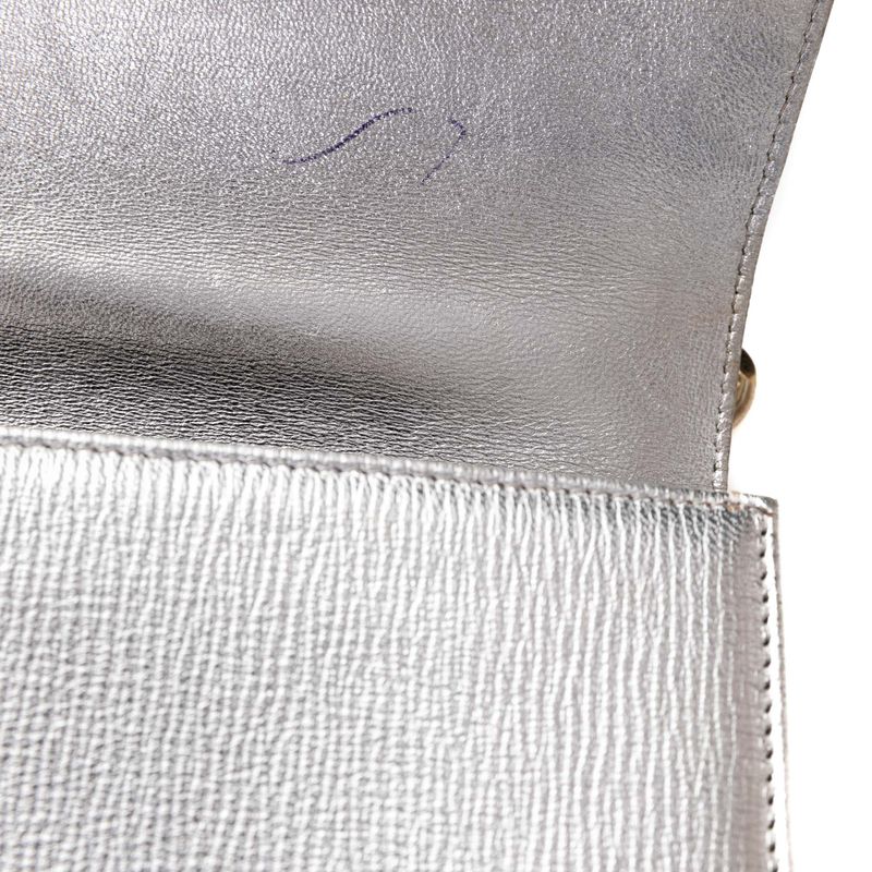 65442-Bolsa-Christian-Dior-Archicannage-Diorama-Couro-Prateado