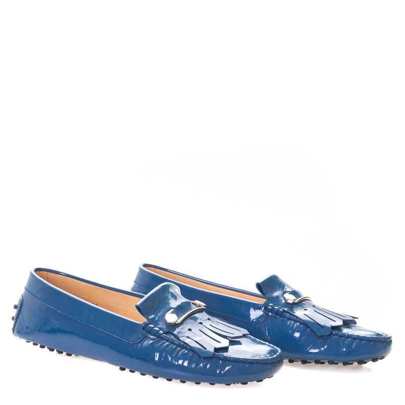 Mocassim-Tods-Azul-Verniz
