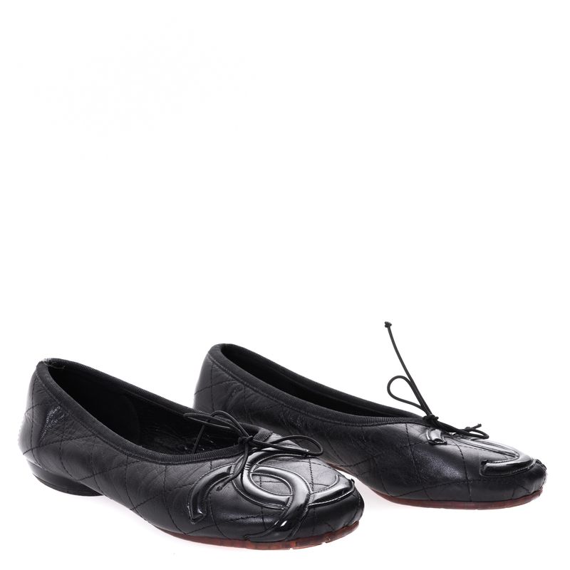 Sapatilha-Cambon-Chanel-Preta