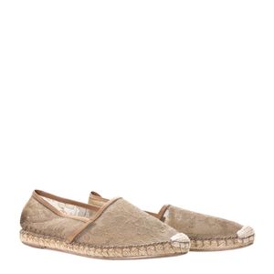 Espadrille Valentino Renda Transparente e Verde