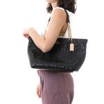 Bolsa-Debossed-Coach-Preta