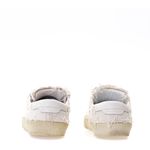 Tenis-Saint-Laurent-Court-Tecido-Cru-com-Estrelas