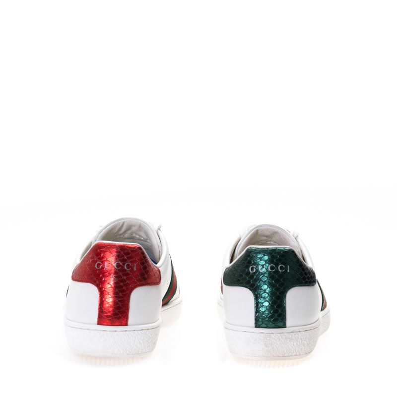 Tenis-Ace-Gucci-Branco-com-Bordado