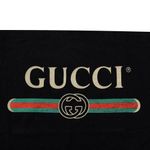Blusa-T-shirt-Gucci-Preta-Logo